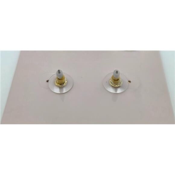 Daisy Fuentes Gold Tone Chunky Oval Link Drop Earrings 3 In Statement - Picture 4 of 4